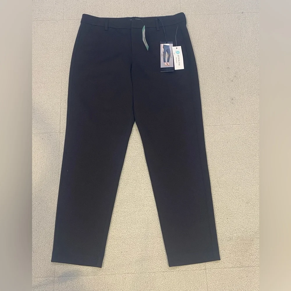 Liverpool Renee Knit Straight Leg Pant Brown/Copper - Picture 3 of 5